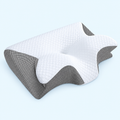 Ergonomic Memory Foam Neck Support Pillow