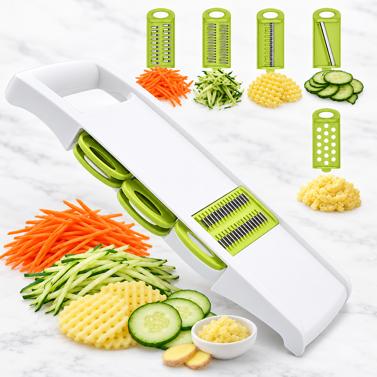 5-in-1 Handheld Mandoline Slicer