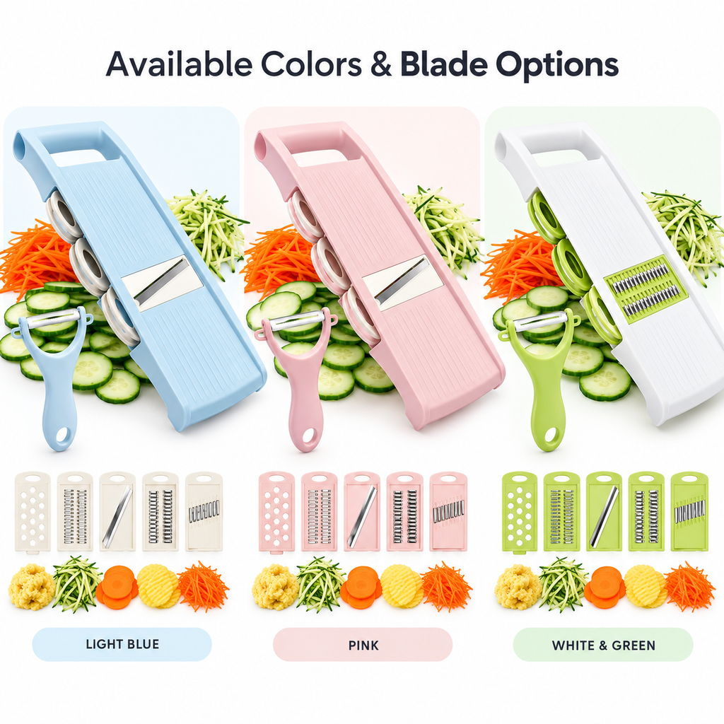 5-in-1 Handheld Mandoline Slicer