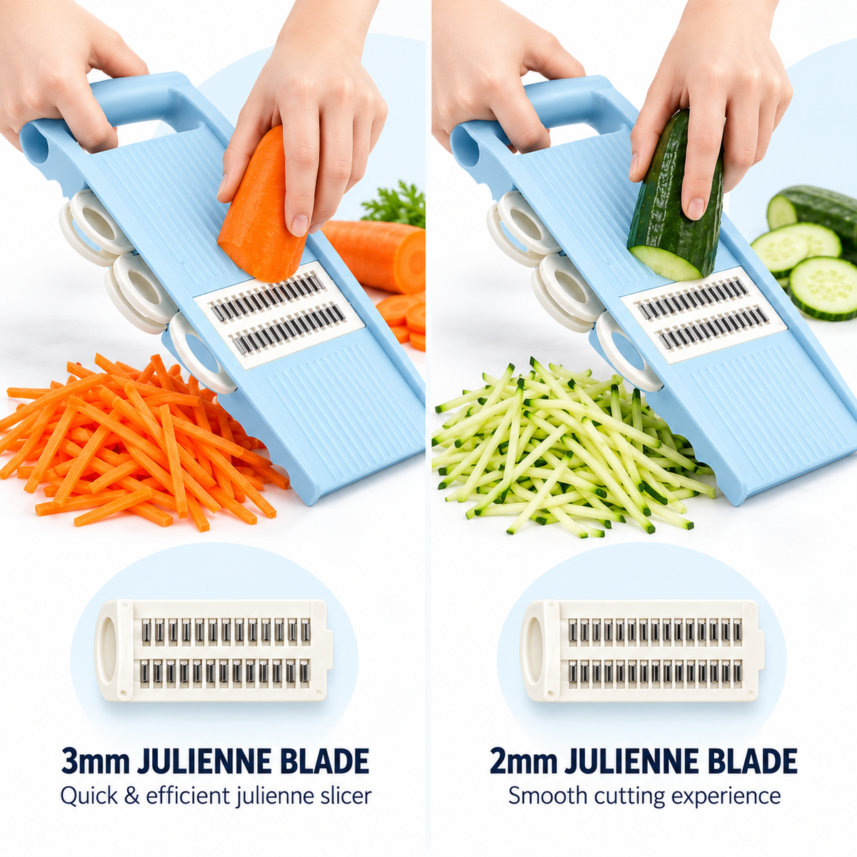 5-in-1 Handheld Mandoline Slicer