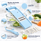 5-in-1 Handheld Mandoline Slicer