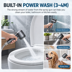 5-Mode Filtered Handheld Shower Head