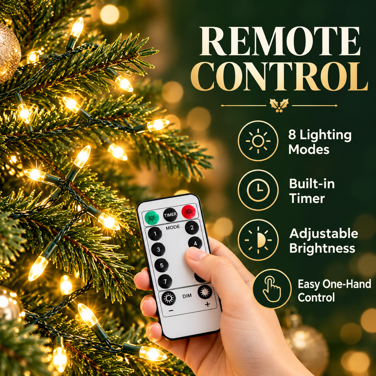 LED Christmas String Lights