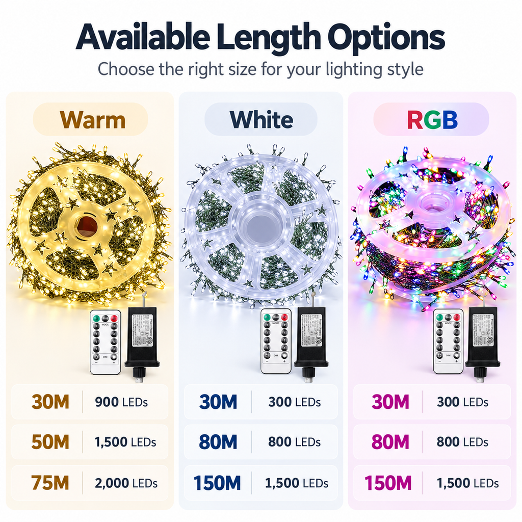 LED Christmas String Lights