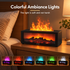 Fireplace Flame Essential Oil Diffuser