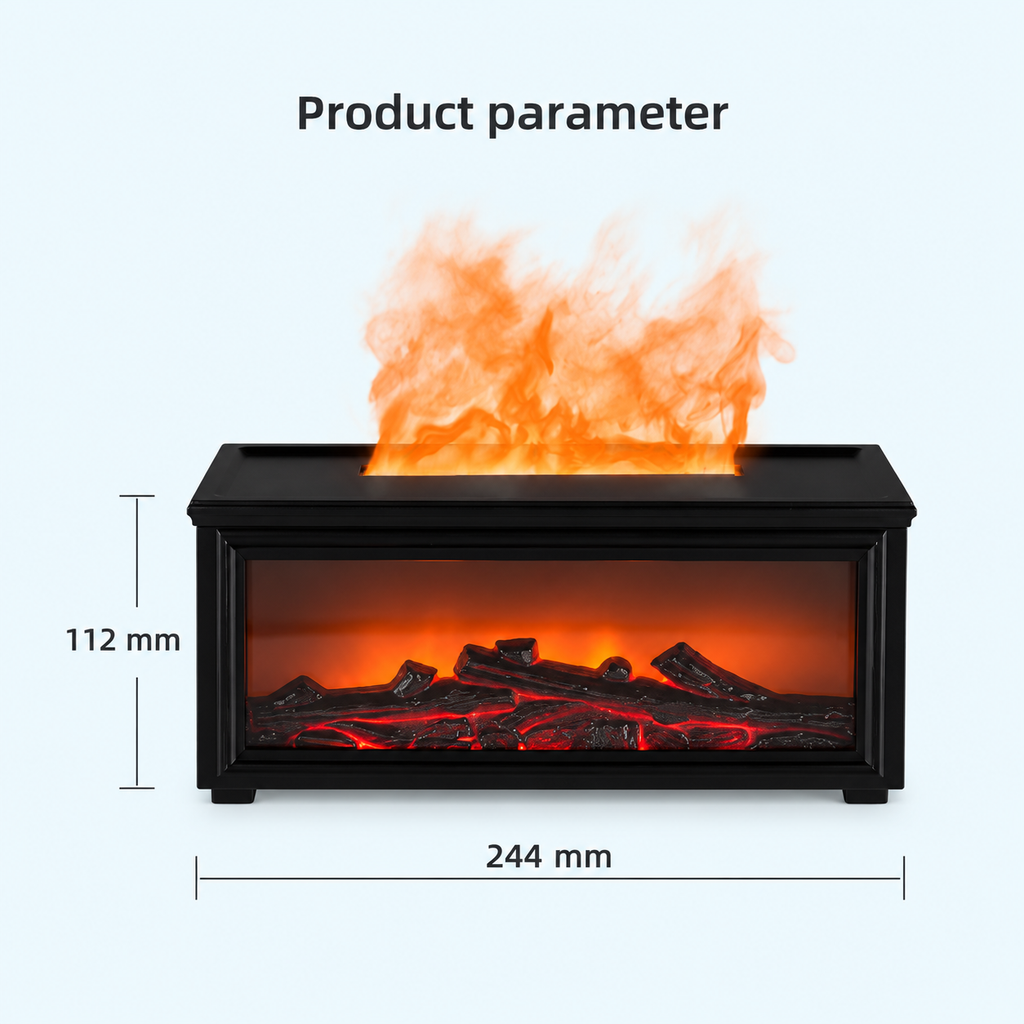 Fireplace Flame Essential Oil Diffuser