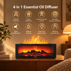 Fireplace Flame Essential Oil Diffuser