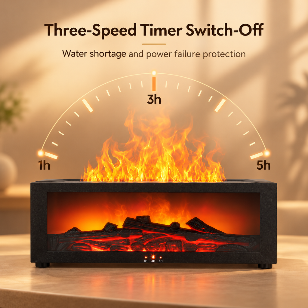 Fireplace Flame Essential Oil Diffuser