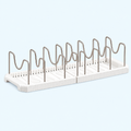Expandable Pot Lid & Pan Organizer Rack