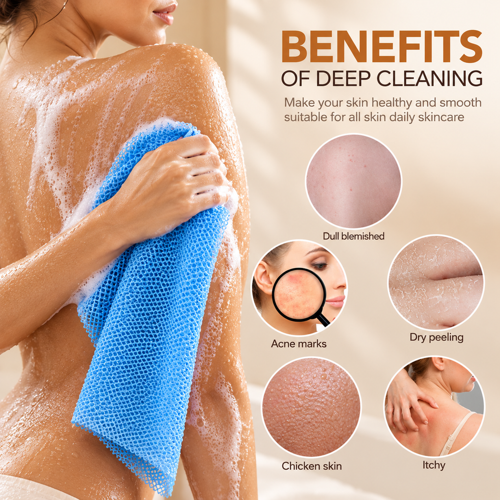 African Exfoliating Bath Sponges