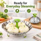 Expandable Stainless Steel Steamer Basket