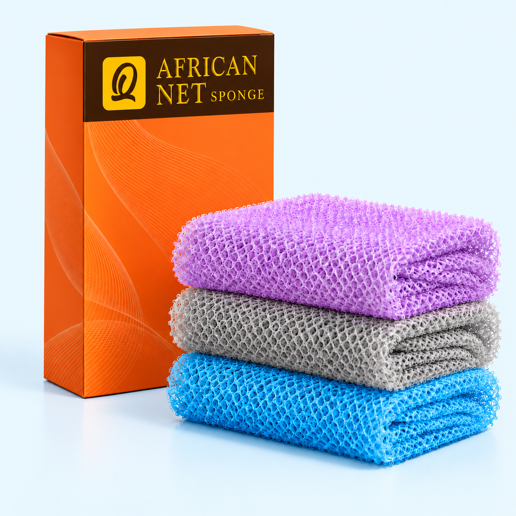 African Exfoliating Bath Sponges