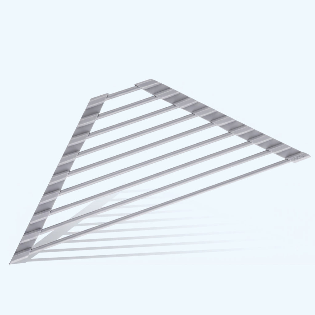 Triangle Roll-Up Dish Drying Rack