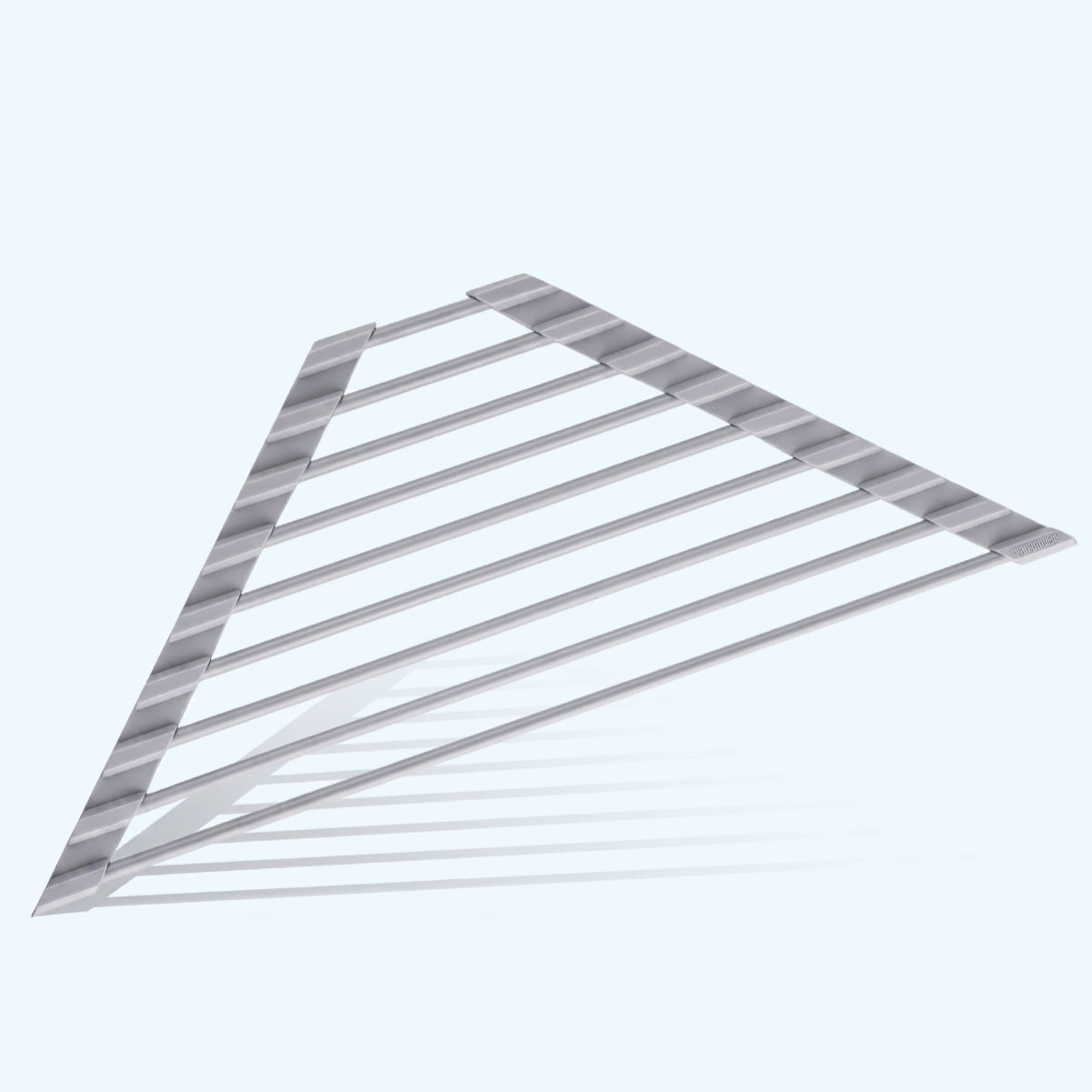 Triangle Roll-Up Dish Drying Rack
