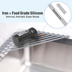 Triangle Roll-Up Dish Drying Rack