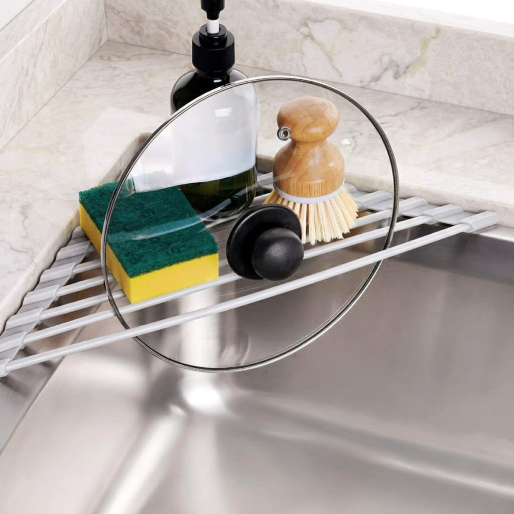 Triangle Roll-Up Dish Drying Rack