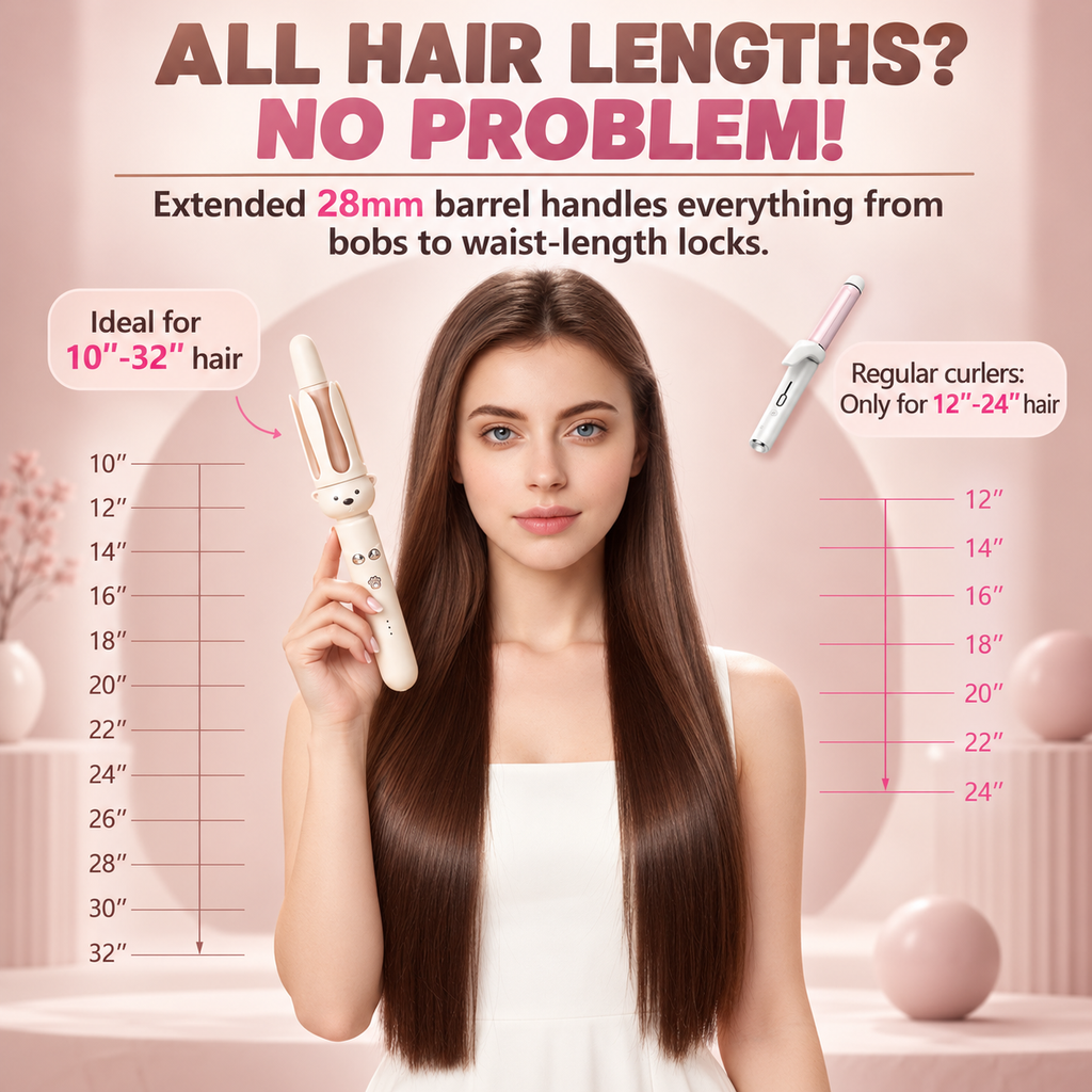 Automatic Rotating Hair Curler