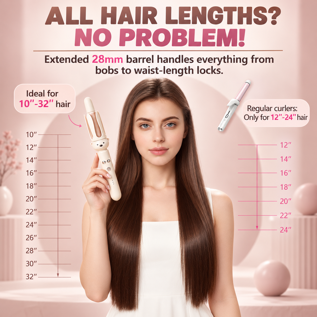 Automatic Rotating Hair Curler