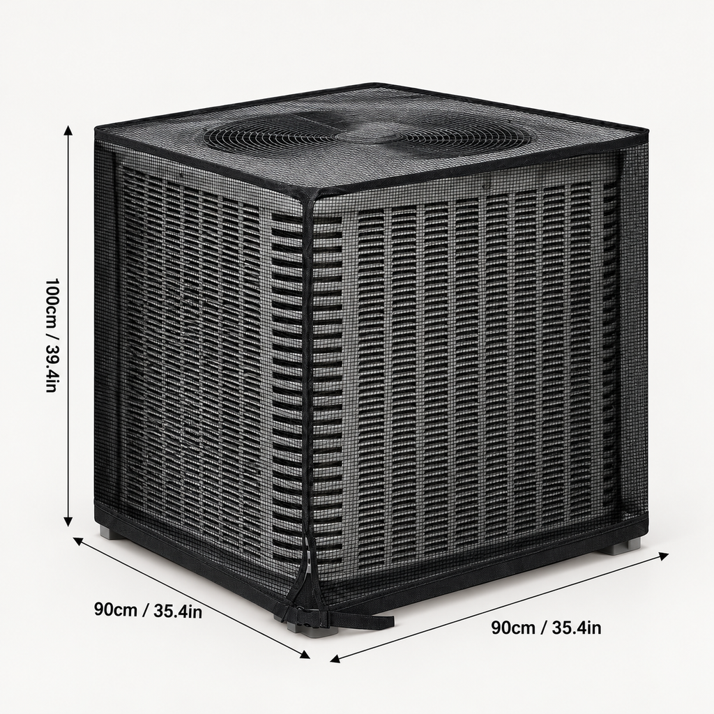 Breathable Outdoor AC Unit Mesh Cover