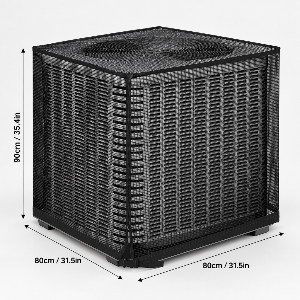 Breathable Outdoor AC Unit Mesh Cover