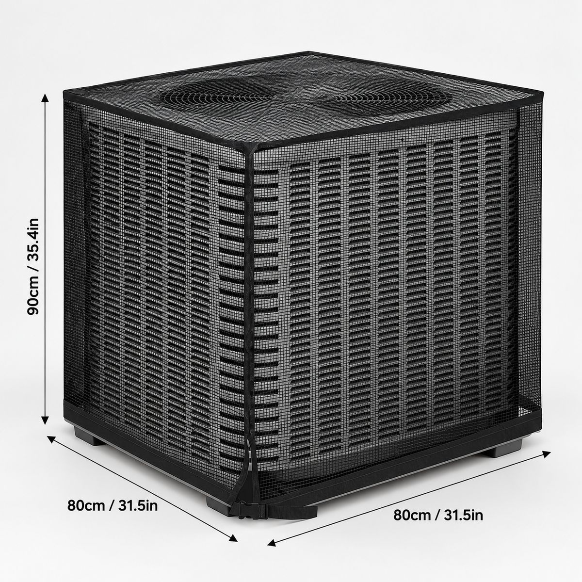 Breathable Outdoor AC Unit Mesh Cover