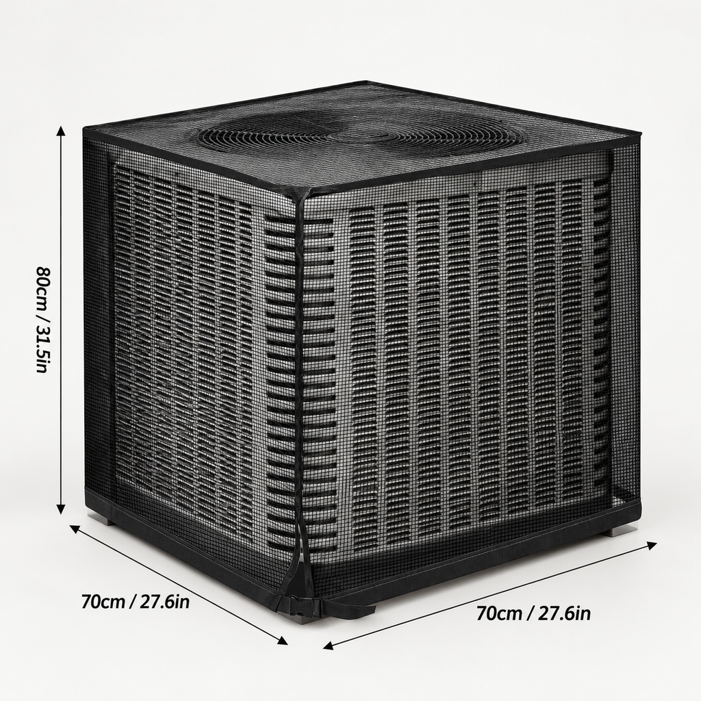 Breathable Outdoor AC Unit Mesh Cover