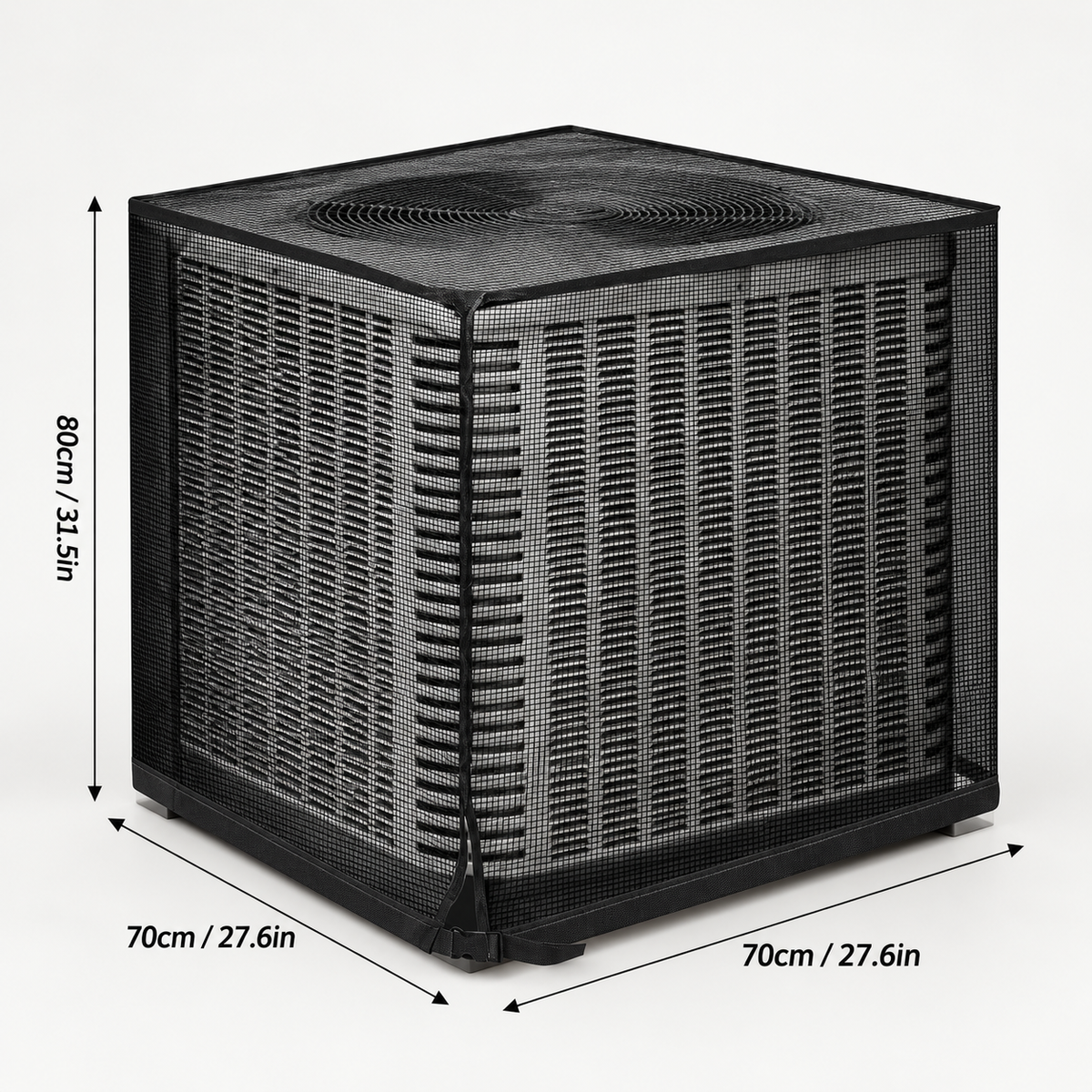 Breathable Outdoor AC Unit Mesh Cover