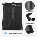 Breathable Outdoor AC Unit Mesh Cover