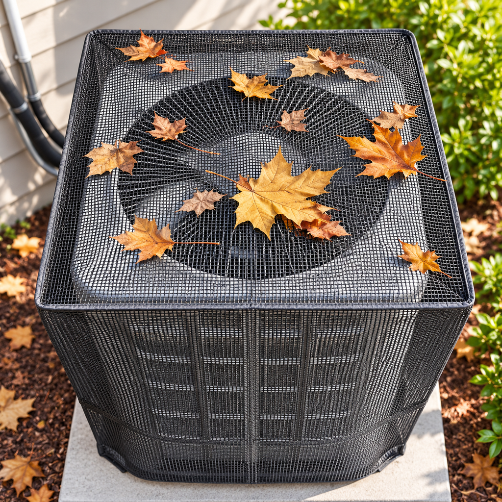 Breathable Outdoor AC Unit Mesh Cover