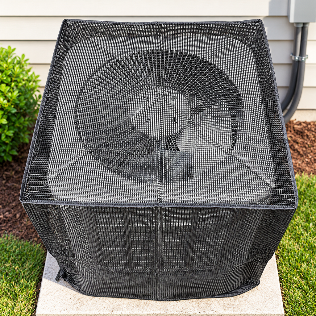 Breathable Outdoor AC Unit Mesh Cover