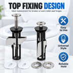 Heavy-Duty Toilet Seat Fastener Kit - 2 Pcs