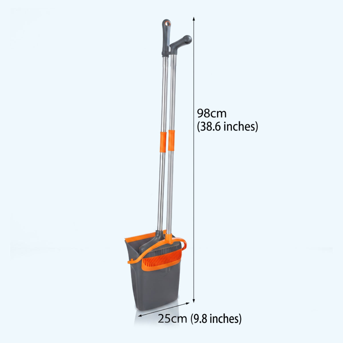 Long Handle Broom & Dustpan Set